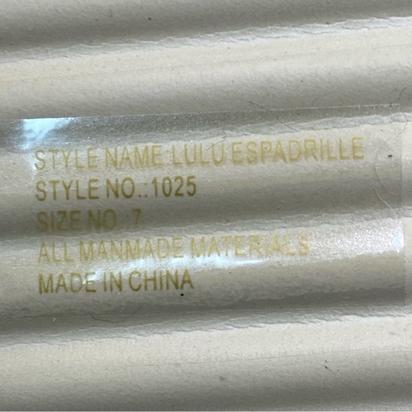 Electric Karma Lulu Espadrille Camel Style 1025 Various‎ Sizes - Picture 10 of 15